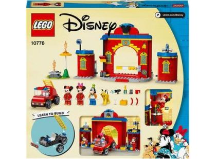 LEGO® Disney ™ Mickey and Friends 10776 Hasičská stanice a auto Mickeyho přátel