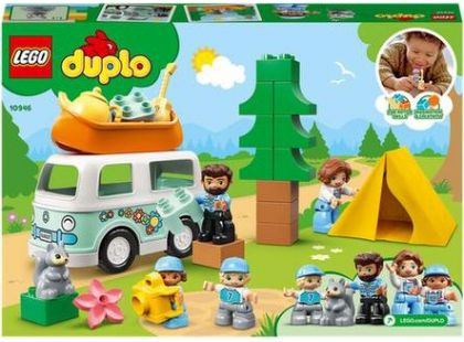 LEGO® DUPLO® Town 10946 Dobrodružství v rodinném karavanu