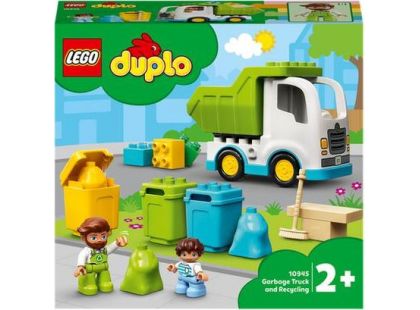 LEGO® DUPLO® Town 10945 Popelářský vůz a recyklování