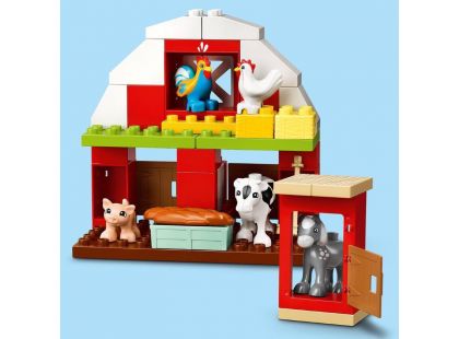 LEGO® DUPLO® Town 10952 Stodola, traktor a zvířátka z farmy