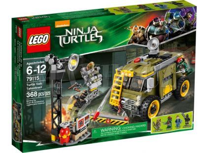 LEGO Želvy Ninja 79115 Zničení želví dodávky