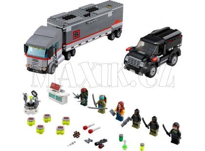 LEGO Želvy Ninja 79116 Únik velkého sněžného náklaďáku