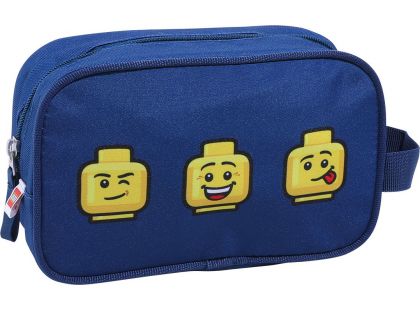 LEGO Faces Blue toaletní taška