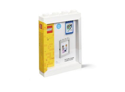 LEGO® fotorámeček bílá