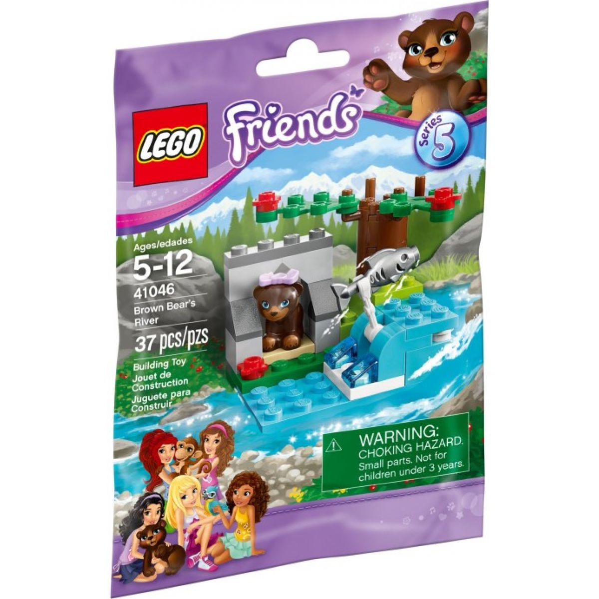 LEGO Friends 41046 Řeka medvědů hnědých