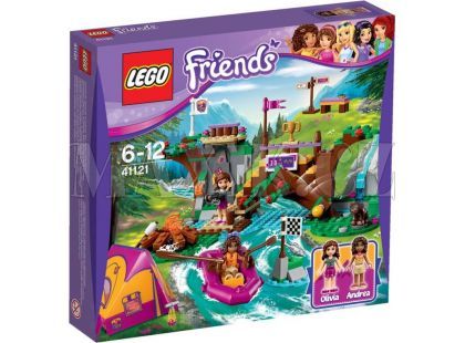 LEGO Friends 41121 Dobrodružný tábor - jízda na divoké vodě