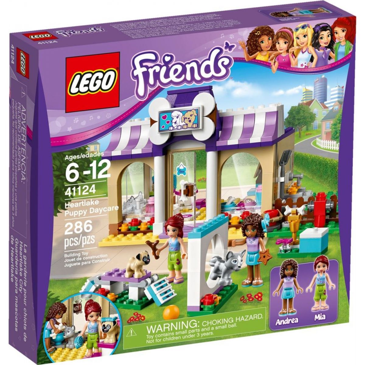 LEGO Friends 41124 Péče o štěňátka v Heartlake