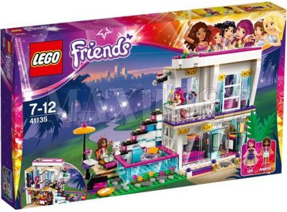 LEGO Friends 41135 Livi a její dům popové hvězdy
