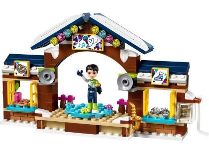 LEGO Friends 41322 Kluziště v zimním středisku