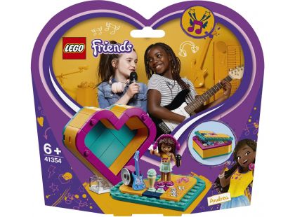 LEGO Friends 41354 Andreina srdcová krabička
