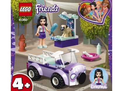 LEGO Friends 41360 Emma a mobilní veterinární klinika - Poškozený obal