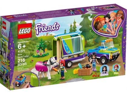 LEGO Friends 41371 Mia a přívěs pro koně - Poškozený obal