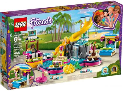 LEGO Friends 41374 Andrea a party u bazénu