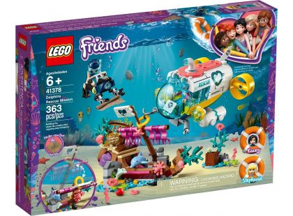 LEGO Friends 41378 Mise na záchranu delfínů