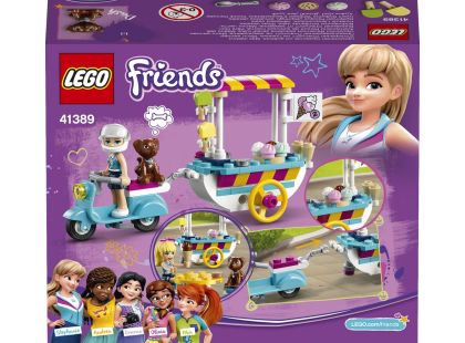 LEGO Friends 41389 Pojízdný zmrzlinový stánek