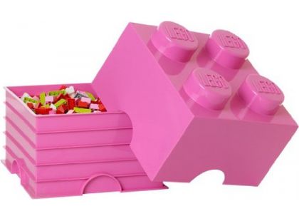 LEGO Friends úložný box 250x252x181 mm - Růžová