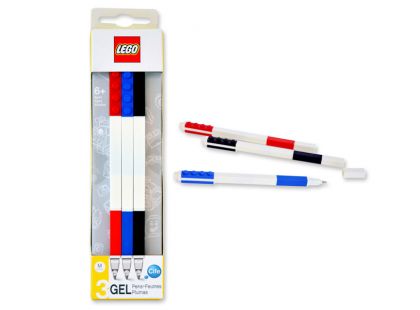 LEGO Gelová pera, mix barev - 3 ks