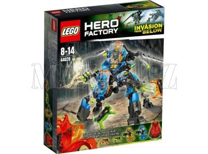 LEGO Hero Factory 44028 Bojový stroj Surge a Rocka