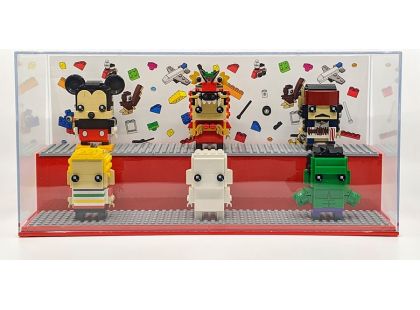 LEGO® Iconic herní a sběratelská skříňka červená