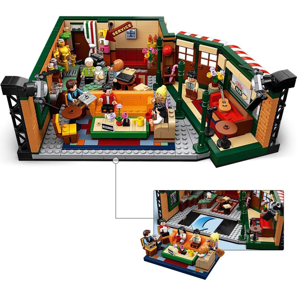 LEGO Ideas 21319 Přátelé Central Perk | Maxíkovy hračky