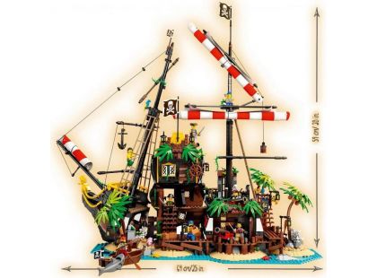 LEGO Ideas 21322 Pirates of Barracuda Bay