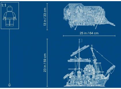 LEGO Ideas 21322 Pirates of Barracuda Bay