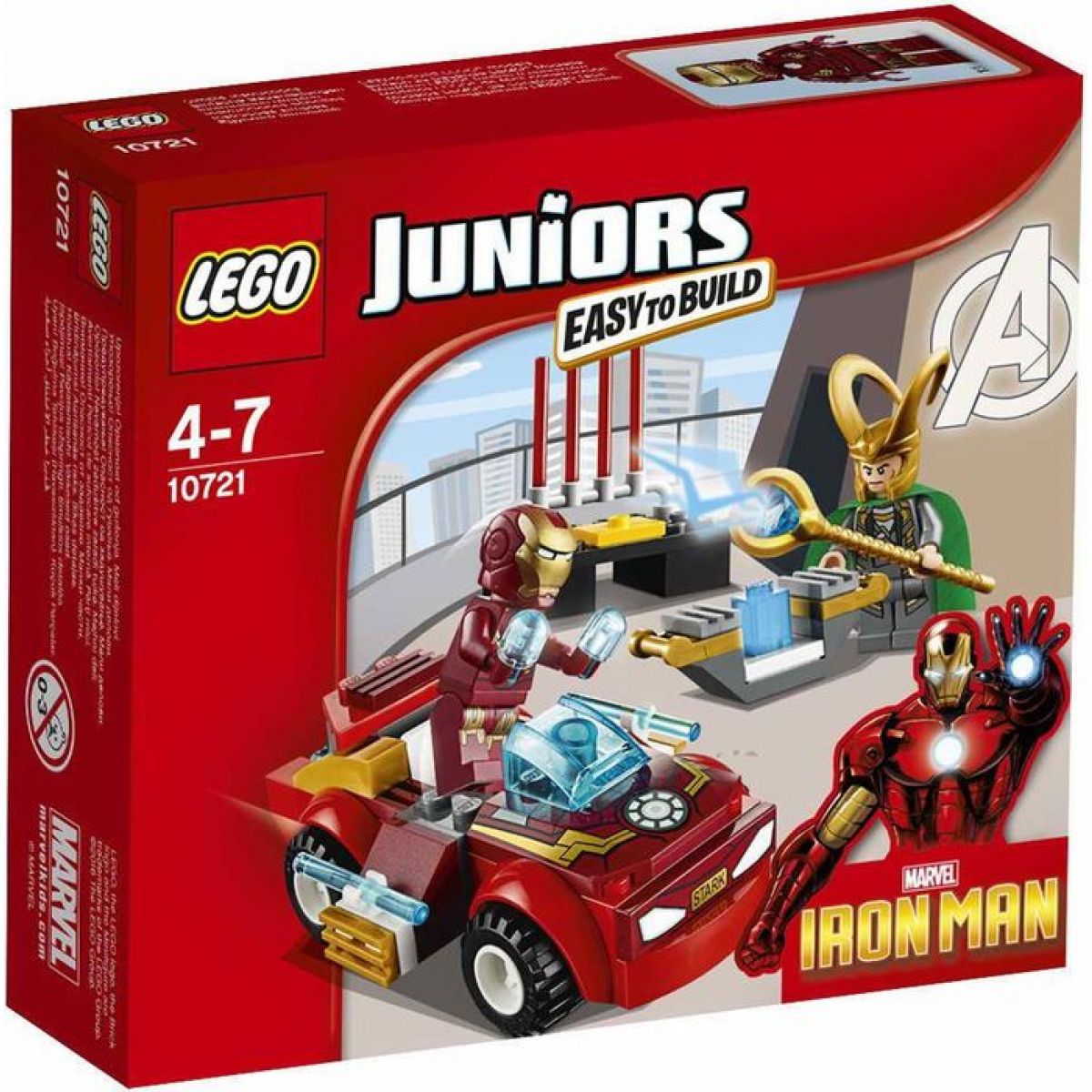 LEGO Juniors 10721 Iron Man vs. Loki
