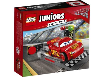 LEGO Juniors 10730 Vystřelovač Bleska McQueena - Poškozený obal