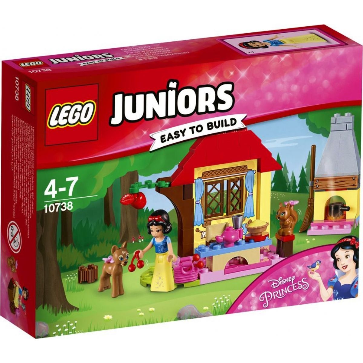 LEGO Juniors 10738 Sněhurčina chaloupka v lese