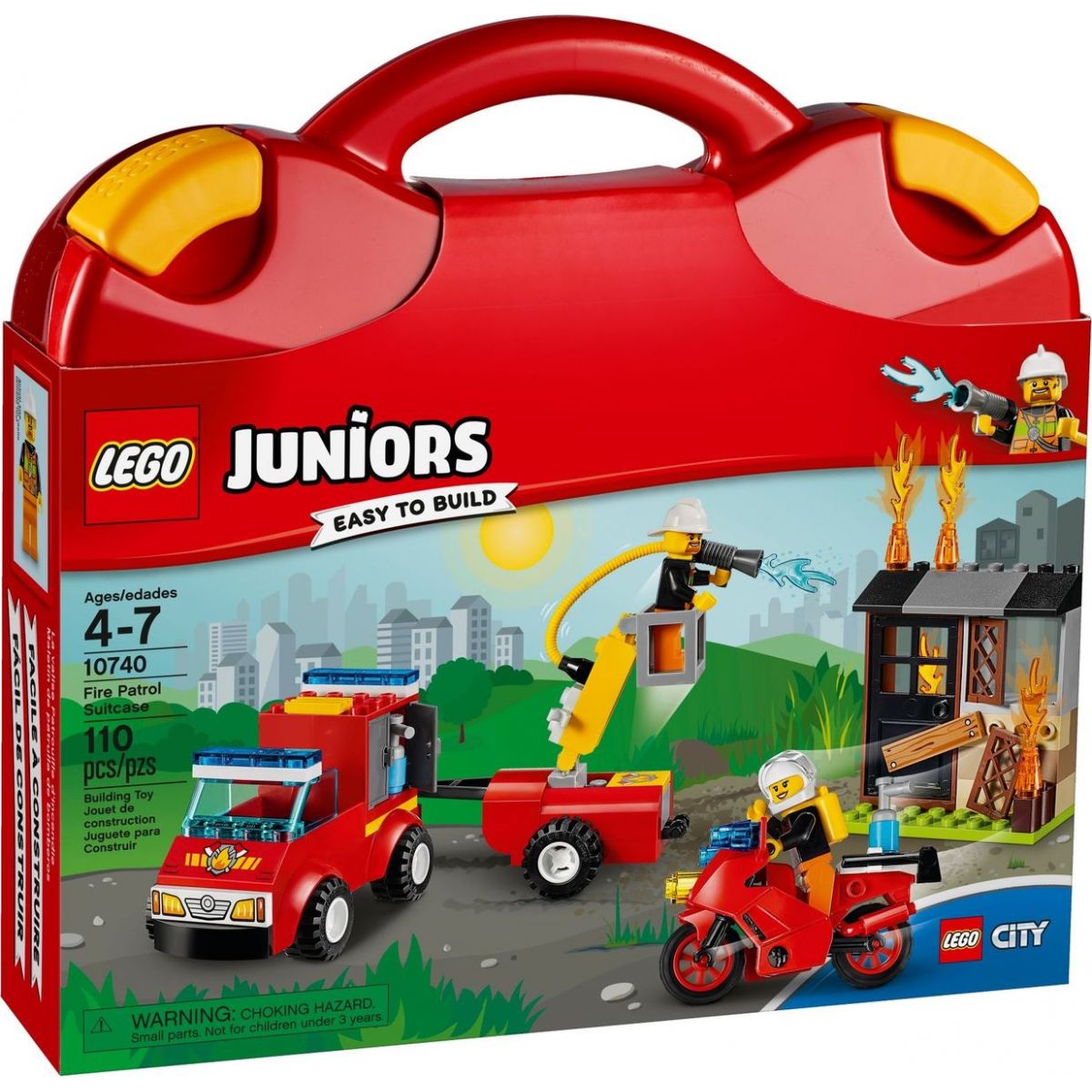 LEGO Juniors 10740 Kufřík hasičské hlídky