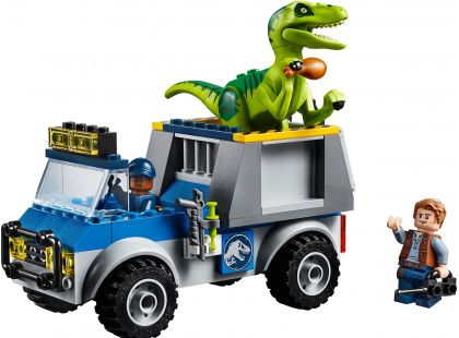 LEGO Juniors 10757 Jurassic World Vozidlo pro záchranu Raptora