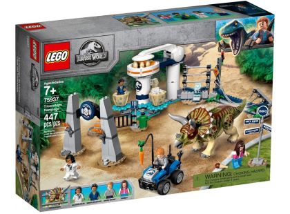 LEGO Jurassic World 75937 Triceratopsovo běsnění