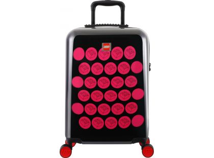 LEGO Luggage ColourBox Brick Dots 20 Černý Růžový