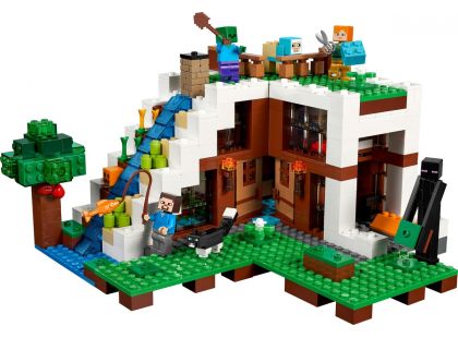 LEGO Minecraft 21134 Základna ve vodopádu