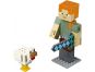 LEGO Minecraft 21149 velká figurka: Alex s kuřetem 2
