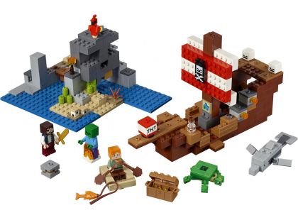 LEGO® Minecraft™ 21152 Dobrodružství pirátské lodi