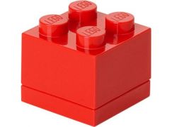 LEGO Mini Box 4,6 x 4,6 x 4,3 cm Červený