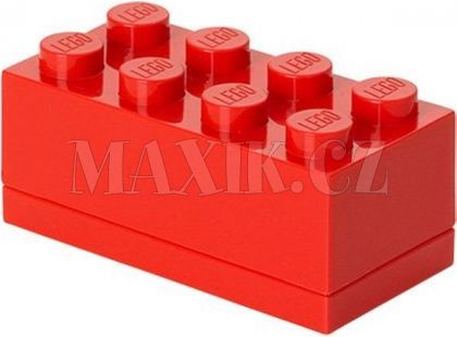 LEGO Mini Box 46x92x51 mm - Červený