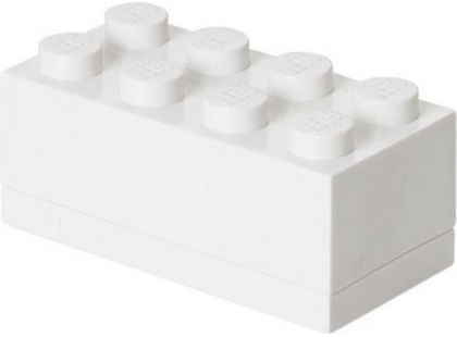 LEGO Mini Box 4,6x9,3x4,3cm Bílý