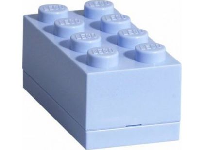 LEGO Mini Box 4,6x9,3x4,3cm Světle modrý