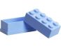 LEGO Mini Box 4,6x9,3x4,3cm Světle modrý 2