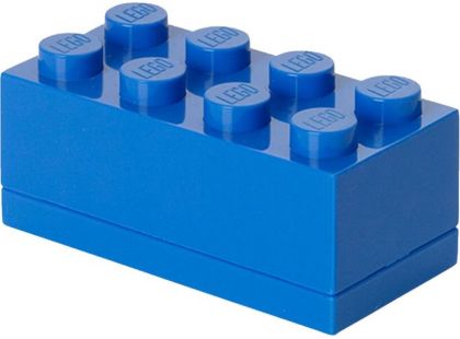 LEGO Mini Box 4,6x9,3x4,3cm Modrá