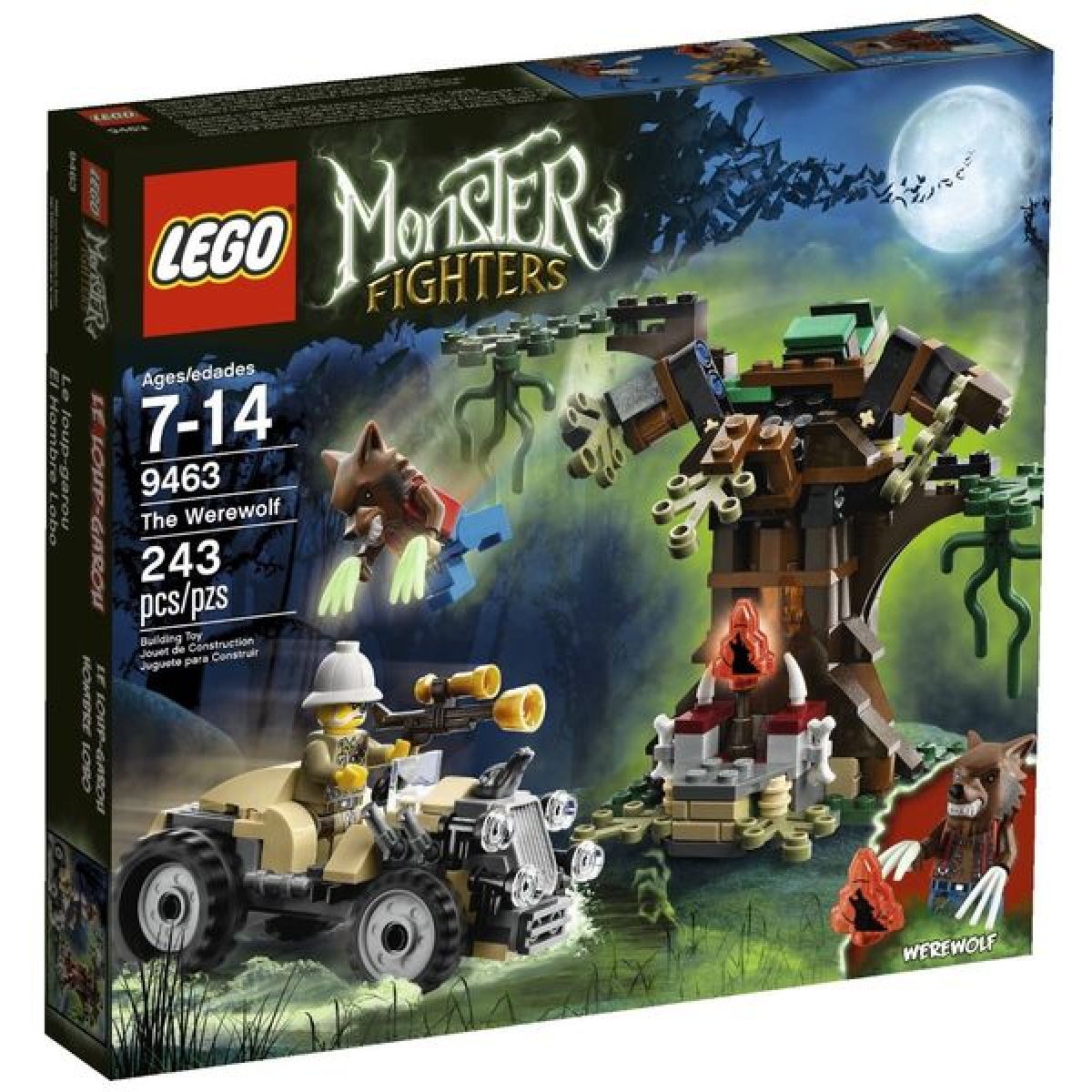 LEGO Monster Fighters 9463 Vlkodlak