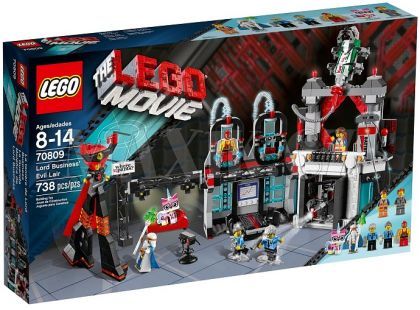 LEGO Movie 70809 Doupě zla Lorda Byznyse