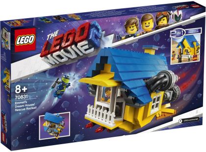 LEGO Movie 70831 Emmetův vysněný dům Záchranná raketa!