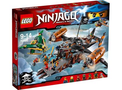LEGO Ninjago 70605 Smolná tvrz - Poškozený obal