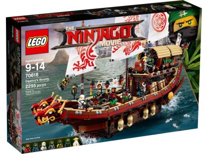 LEGO Ninjago 70618 Odměna osudu - Poškozený obal