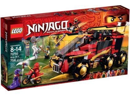 LEGO Ninjago 70750 Nindža DB X