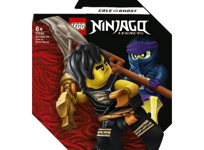 LEGO® NINJAGO® 71733 Epický souboj – Cole vs. přízračný válečník