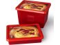 LEGO Ninjago úložný box L transparentní červená 2